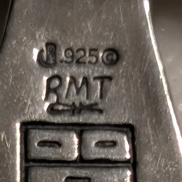 Carolyn Pollack & Roderick Tenorio Cross Enhancer Pendant w/ Turquoise Necklace - Picture 6 of 13